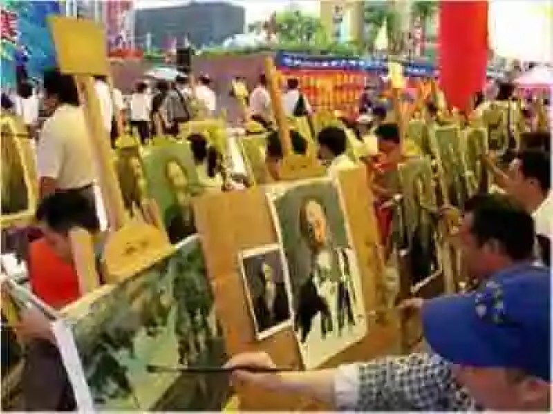 Dafen, la ciudad de los pintores en China