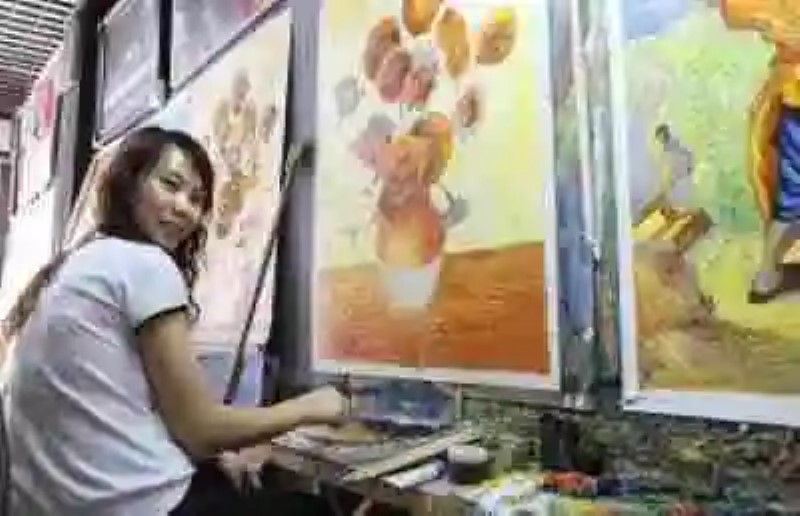 Dafen, la ciudad de los pintores en China