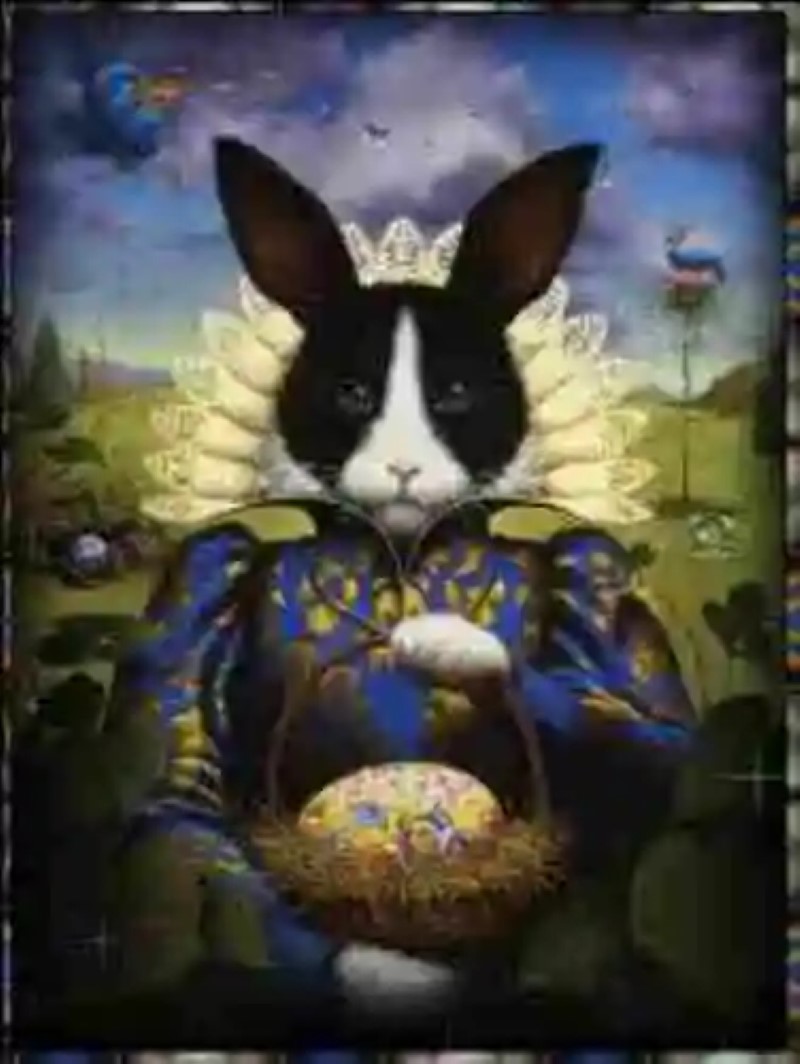 El conejo que pone huevos