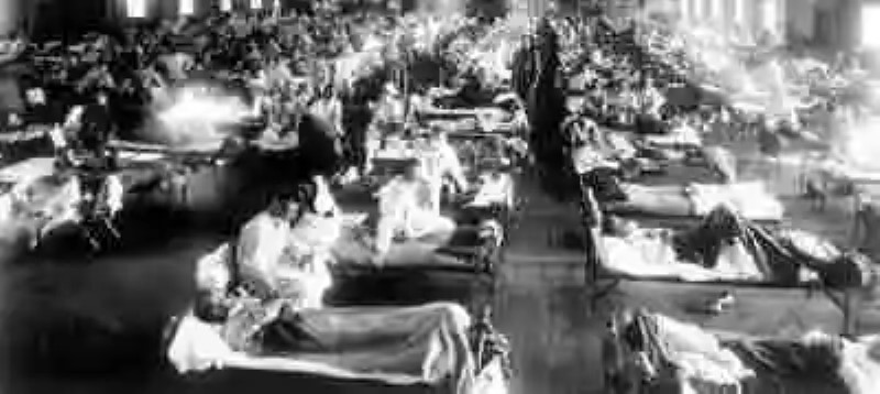 La pandemia de gripe de 1918