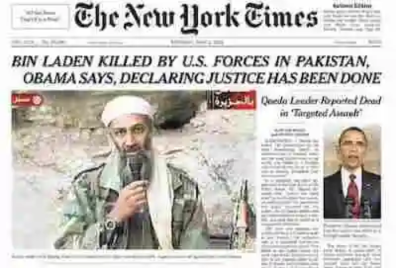 La muerte de Osama Bin Laden habría sido un montaje mediático