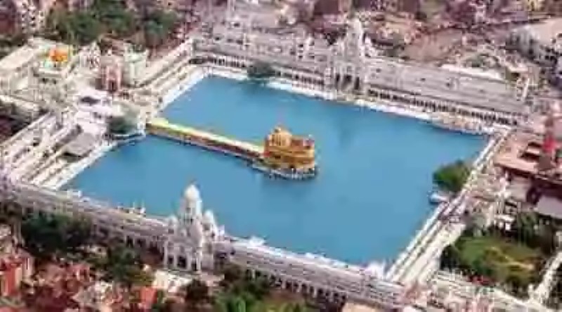Harmandir Sahib, o el Templo de Oro de los Sikh: