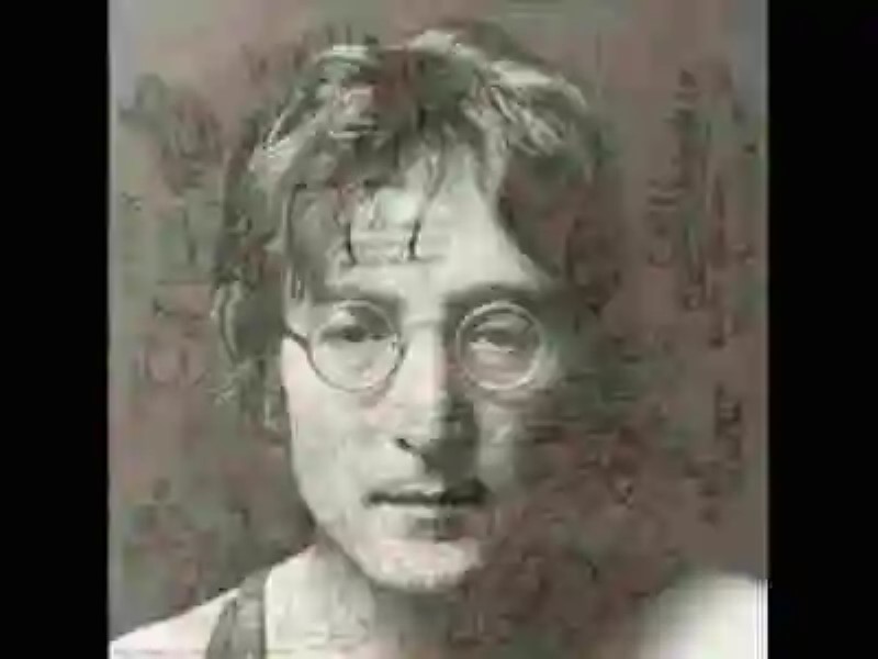 La subasta del dibujo de un Ovni de John Lennon