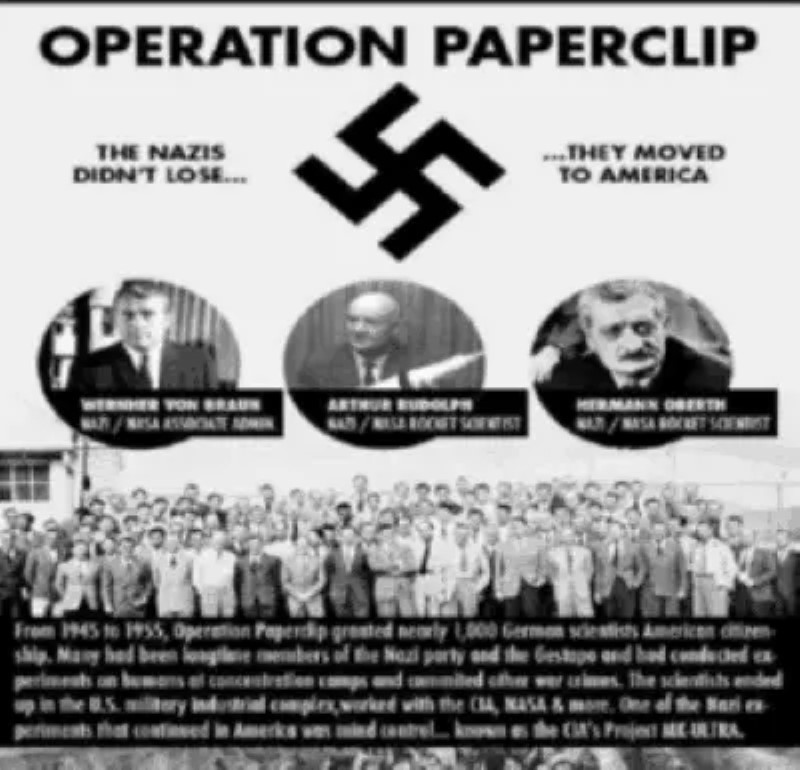 “Operación Clip de Papel”: sobre la “abducción” estadounidense de científicos nazis