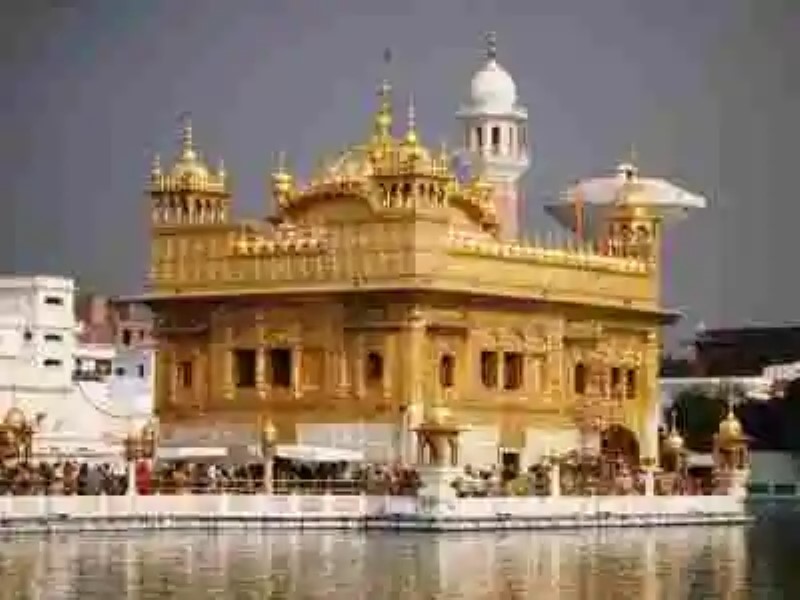 Harmandir Sahib, o el Templo de Oro de los Sikh: