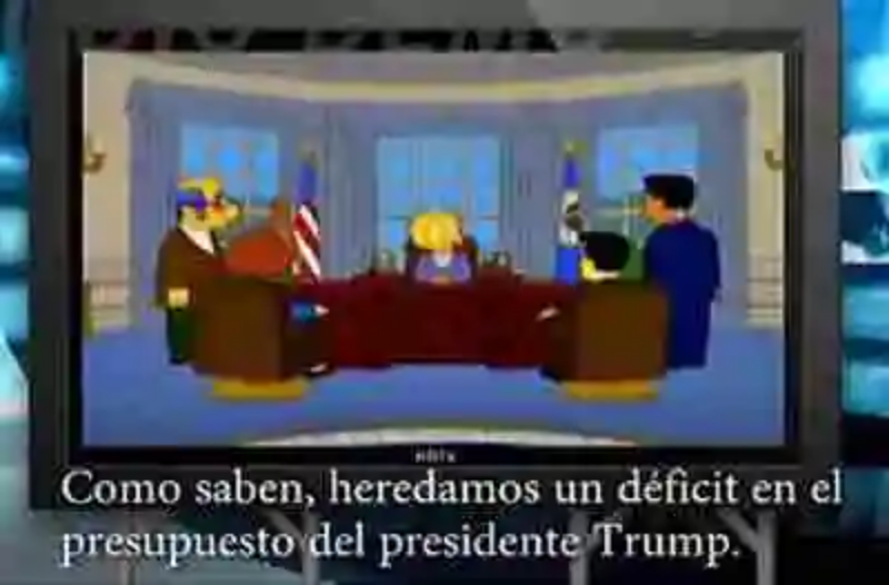 Los Simpson sabían que Donald Trump sería presidente