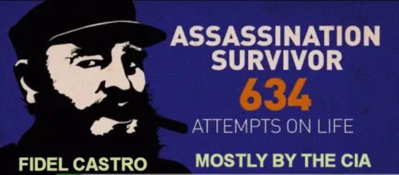 Fidel Castro, el hombre que la CIA intentó matar… 638 veces