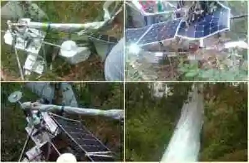 Se derrumba un satélite en el departamento del Tolima, en Colombia