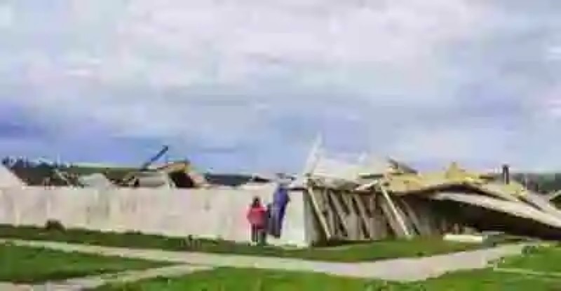 Pirámide “sanadora” de Rusia es destruida por una tormenta