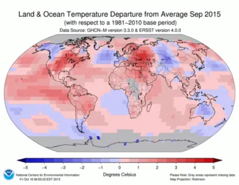¿Estamos cerca de la catástrofe? Septiembre se convierte en el mes más caliente desde 1880