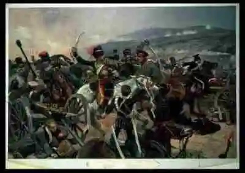 La batalla de Balaklava, 1854