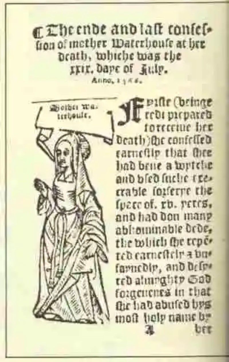 Agnes Waterhouse, la primera Bruja de Inglaterra