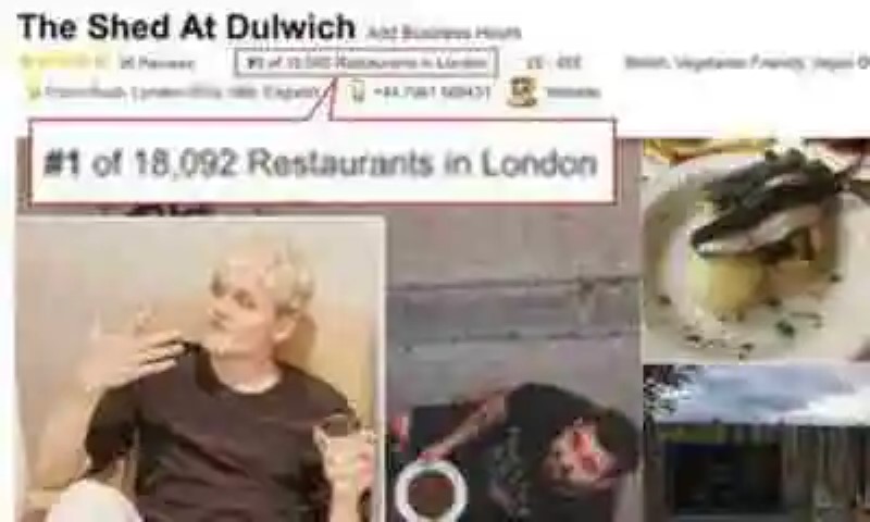 The Shed at Dulwich: o el día que un restaurante inexistente consiguió ser nominado como el mejor del Reino Unido