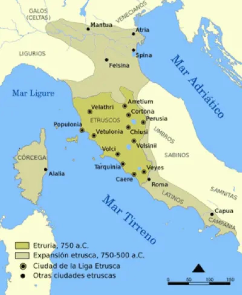 Los misterios de los Etruscos