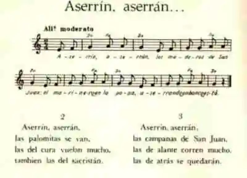 «¡Aserrín, Aserrán …!»: los orígenes de este popular canto infantil