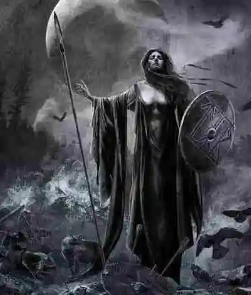 Morrigan, diosa celta de la destrucción