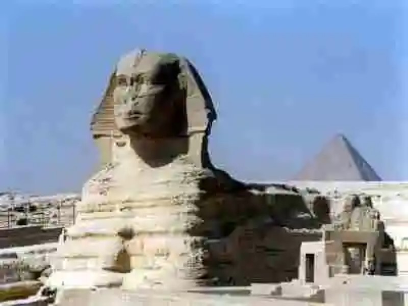 La esfinge felina de Giza