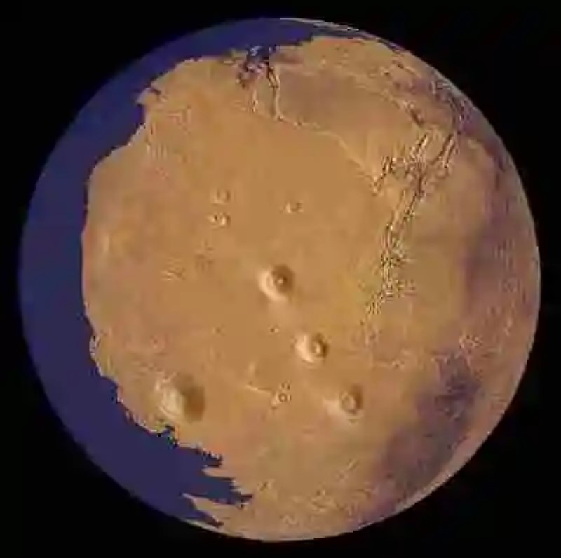 Agua en Marte, a 50º bajo cero