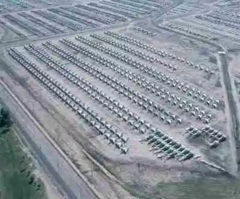 AMARC, el mayor cementerio de aviones del mundo