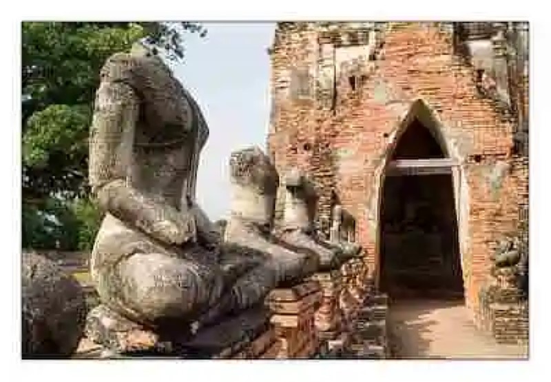 Maravillas del mundo. Los templos y ruinas de Ayuthia, en Tailandia