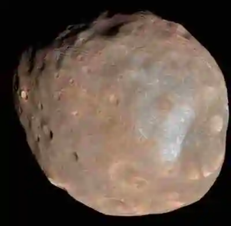 Las lunas de Marte, Phobos y Deimos