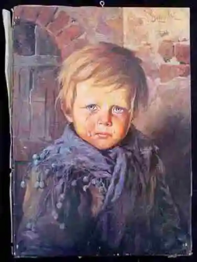 Los niños llorones. Los cuadros malditos de Bruno Amadio