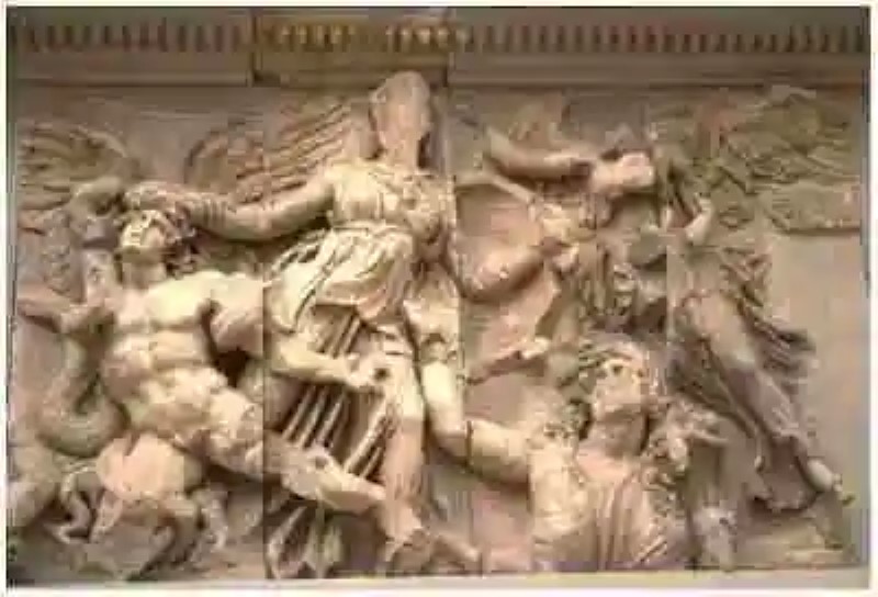 Los gigantes en la mitología griega