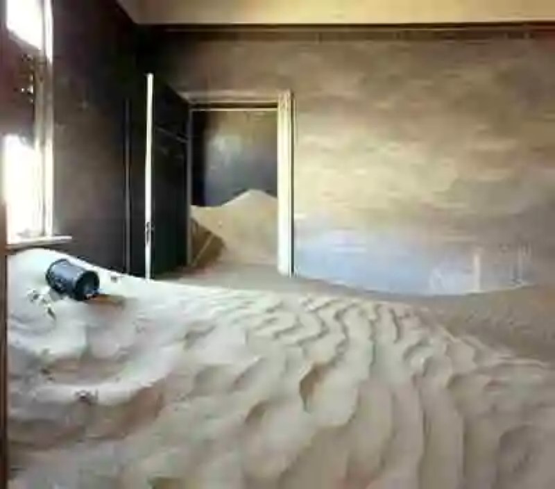 Kolmanskop, un pueblo fantasma bajo las dunas