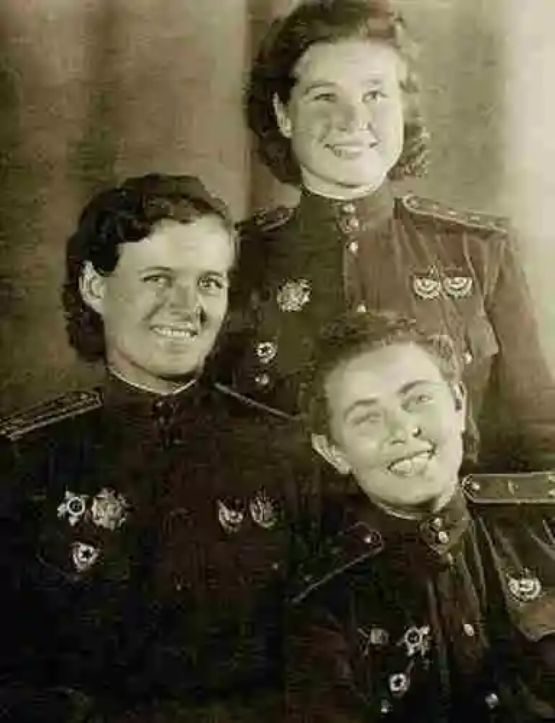 El escuadrón ruso 588 en la Segunda Guerra