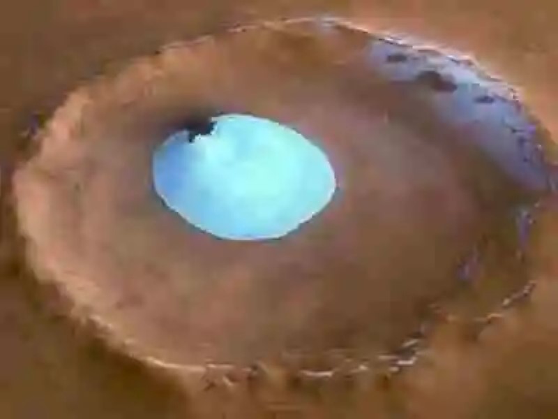 Agua en Marte, a 50º bajo cero
