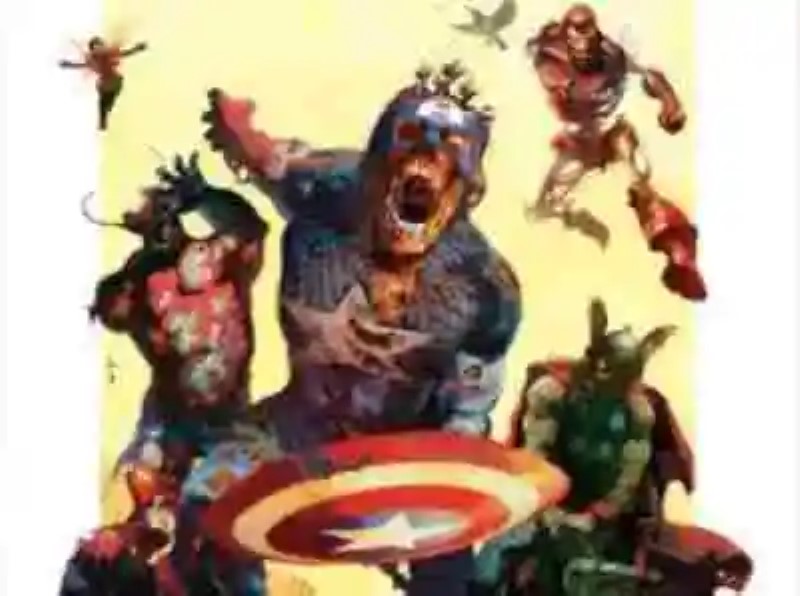 Los Superhéroes de la Marvel convertidos en zombies