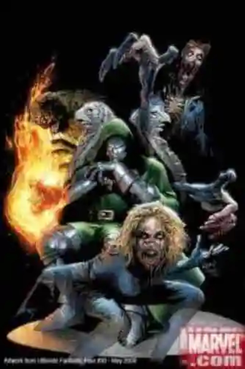 Los Superhéroes de la Marvel convertidos en zombies