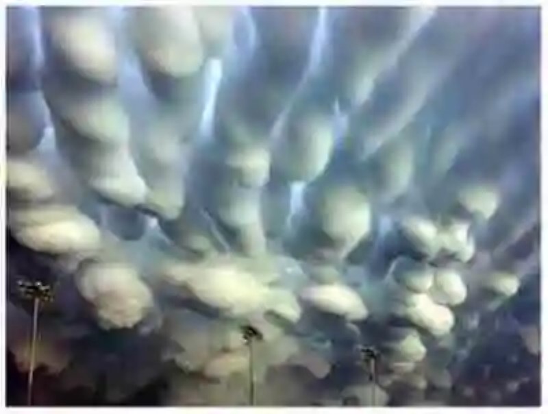 Las nubes mammatus, un espectáculo de la naturaleza