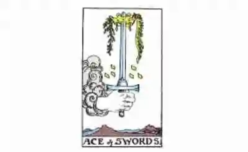 Significado de la carta As de Espadas en el Tarot