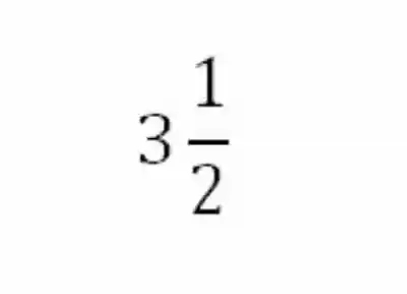 Convertir una fracción mixta en un número decimal