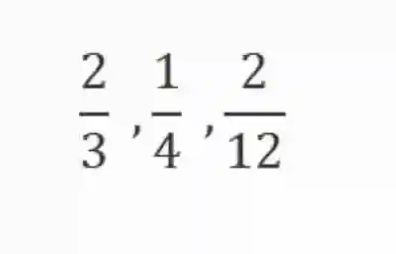 Cómo repartir una cantidad en partes proporcionales a varias fracciones (Matemáticas)
