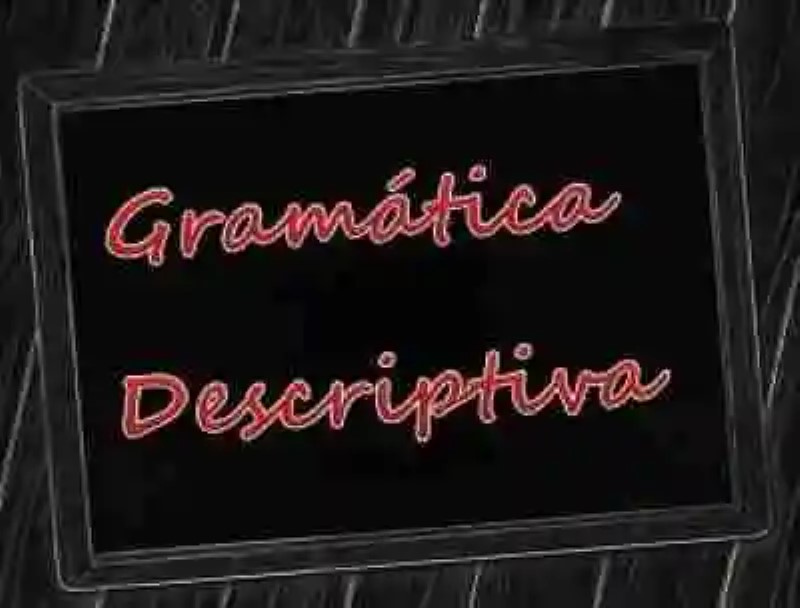 Gramática descriptiva