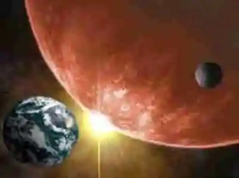 Un planeta gigantezco se estrellará con la Tierra