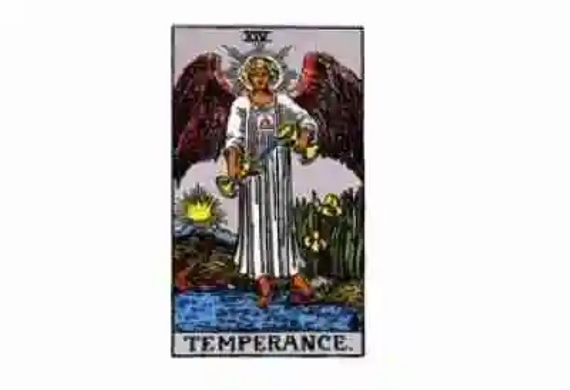 Significado de la carta de La Templanza en el tarot