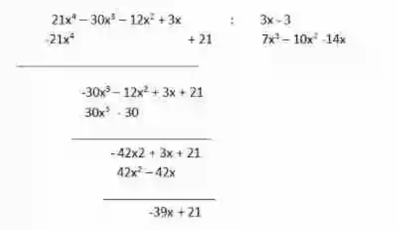 Cómo dividir un polinomio entre un polinomio