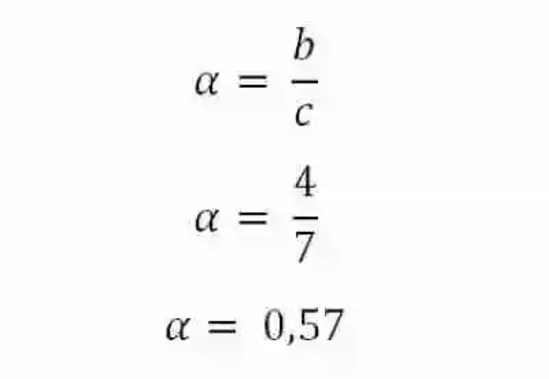 Ejemplos de cómo calcular el Seno (Trigonometría)