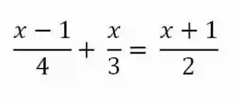 Ejemplos de resolución de ecuaciones con denominadores