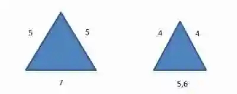 Triángulos semejantes