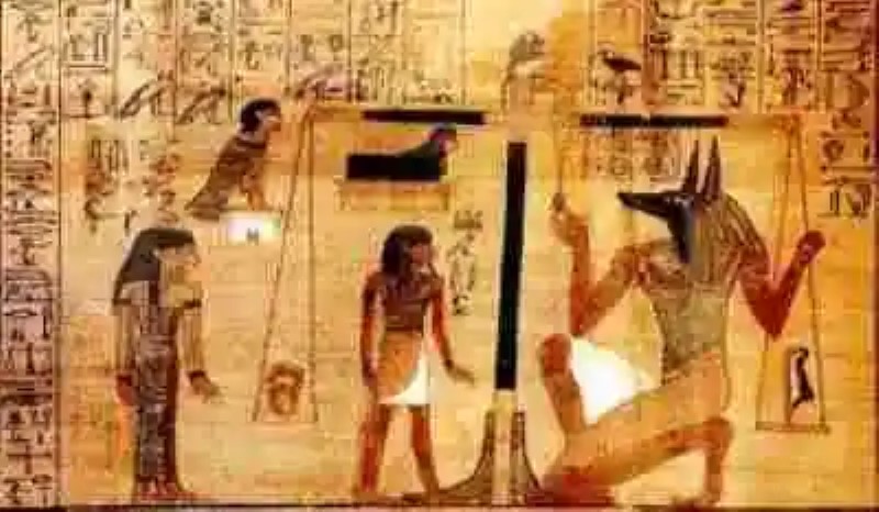 El libro de los muertos de los egipcios